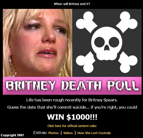 WKQI-FM 95.5 Detroit’s Britney Suicide Watch